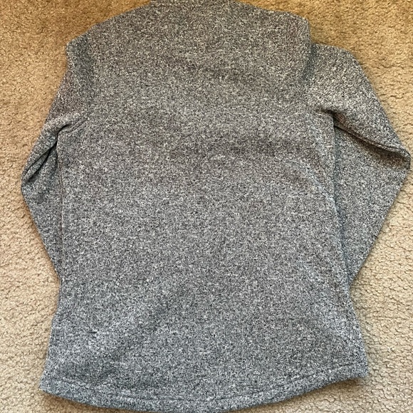 ZYIA Active Red Gray Quilted Ash Cabin Jacket Full Zip - Picture 2 of 3